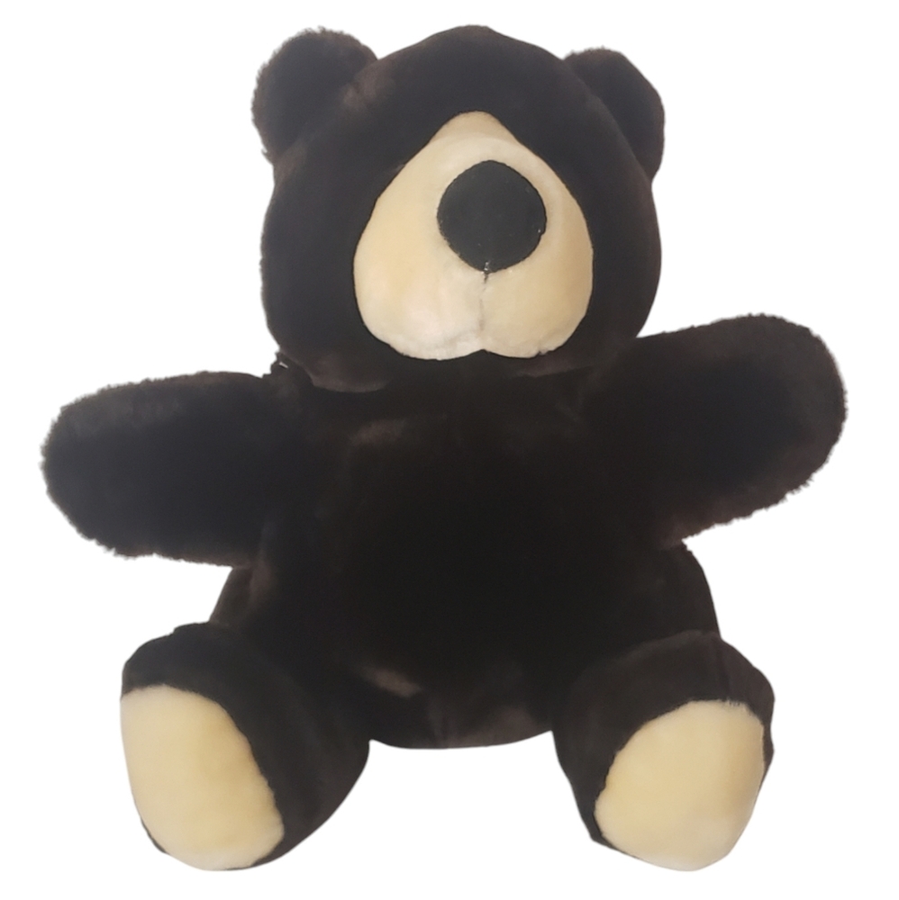Snuggie Toy Brown Tan Bear Hand Puppet 10"